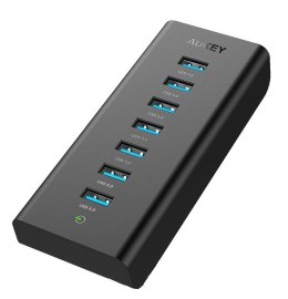 AUKEY AUKEY CB-H3 HUB USB 7W1 AKTYWNY 7XUSB 3.0 5GBPS