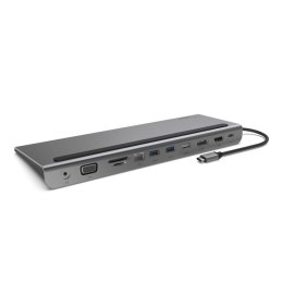 Belkin Hub Belkin Connect USB-C 11-in-1 Multiport Dock 1x4k HDMI/1xDisplayPort/1xVGA/3xUSB-A/1xUSB-C PD/1xRJ45 Gigabit/1xSD Card reader
