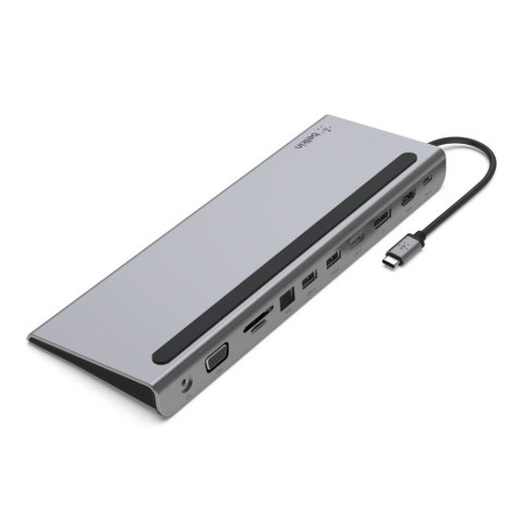 Belkin Hub Belkin Connect USB-C 11-in-1 Multiport Dock 1x4k HDMI/1xDisplayPort/1xVGA/3xUSB-A/1xUSB-C PD/1xRJ45 Gigabit/1xSD Card reader Belkin Hub Belkin Connect USB-C 11-in-1 Multiport Dock 1x4k HDMI/1xDisplayPort/1xVGA/3xUSB-A/1xUSB-C PD/1xRJ45 Gigabit/1xSD Card reader