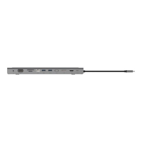 Belkin Hub Belkin Connect USB-C 11-in-1 Multiport Dock 1x4k HDMI/1xDisplayPort/1xVGA/3xUSB-A/1xUSB-C PD/1xRJ45 Gigabit/1xSD Card reader Belkin Hub Belkin Connect USB-C 11-in-1 Multiport Dock 1x4k HDMI/1xDisplayPort/1xVGA/3xUSB-A/1xUSB-C PD/1xRJ45 Gigabit/1xSD Card reader