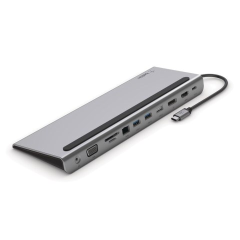 Belkin Hub Belkin Connect USB-C 11-in-1 Multiport Dock 1x4k HDMI/1xDisplayPort/1xVGA/3xUSB-A/1xUSB-C PD/1xRJ45 Gigabit/1xSD Card reader Belkin Hub Belkin Connect USB-C 11-in-1 Multiport Dock 1x4k HDMI/1xDisplayPort/1xVGA/3xUSB-A/1xUSB-C PD/1xRJ45 Gigabit/1xSD Card reader