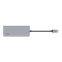 Belkin Hub Belkin Connect USB-C 7-in-1 Multiport Adapter 1x4k HDMI/2xUSB-A/1xUSB-C PD3.0/1xRJ45 Gigabit/1xCard reader/1xAudio Grey