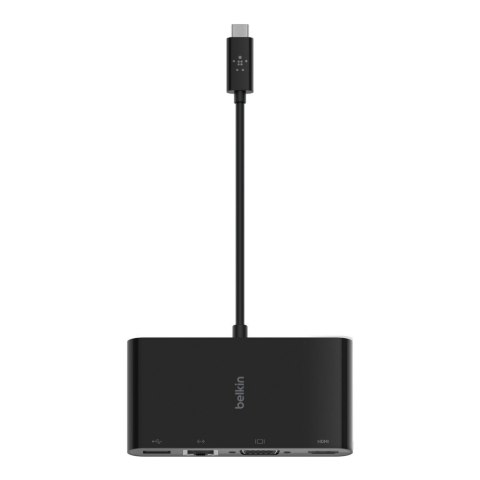 Belkin Hub Belkin USB-C Multimedia Adapter 4-in-1 Core Hub 1x4k HDMI/1xVGA/1xUSB-A/1xRJ45 Gigabit Black Belkin Hub Belkin USB-C Multimedia Adapter 4-in-1 Core Hub 1x4k HDMI/1xVGA/1xUSB-A/1xRJ45 Gigabit Black