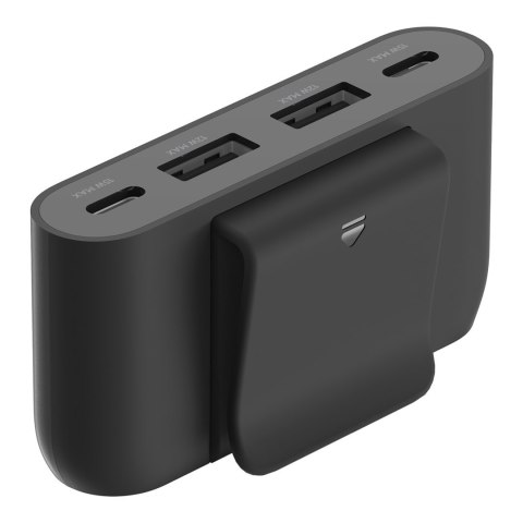 Belkin Ładowarka rozgałęziacz USB-C Belkin BoostCharge 4-Port USB Power Extender 1xUSB-C -> 2xUSB-A/2xUSB-C Black Belkin Ładowarka rozgałęziacz USB-C Belkin BoostCharge 4-Port USB Power Extender 1xUSB-C -> 2xUSB-A/2xUSB-C Black