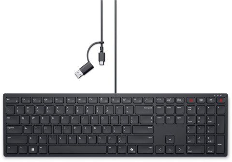 Dell Dell Klawiatura przewodowa - KB525C - US
