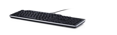 Dell Klawiatura Dell KB-522 przewodowa biznesowa multimedialna USB czarna Dell Klawiatura Dell KB-522 przewodowa biznesowa multimedialna USB czarna