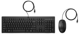Hewlett-Packard Klawiatura HP 225 Wired Mouse and Keyboard Combo-EURO