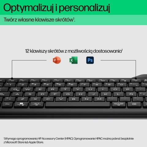 Hewlett-Packard Klawiatura HP 460 Multi-Device Bluetooth Keyboard bezprzewodowa czarna 7N7B8AA Hewlett-Packard Klawiatura HP 460 Multi-Device Bluetooth Keyboard bezprzewodowa czarna 7N7B8AA