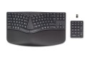Hewlett-Packard Klawiatura HP 960 Ergonomic Wireless Keyboard bezprzewodowa czarna 37E755AA
