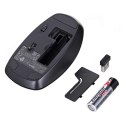Hewlett-Packard Zestaw klawiatura + mysz HP 230 Wireless Mouse and Keyboard Combo bezprzewodowe czarne 18H24AA