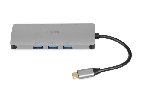 IBOX IBOX HUB USB IUH3RJ4K USB3.2 LAN HDMI 4K PD100W IBOX IBOX HUB USB IUH3RJ4K USB3.2 LAN HDMI 4K PD100W