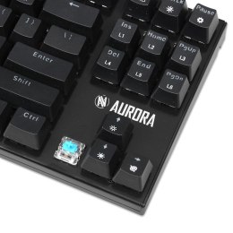 IBOX KLAWIATURA I-BOX AURORA K-2R RGB, MECHANICZNA, BLUE SWITCH, GAMING