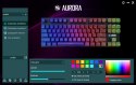IBOX KLAWIATURA I-BOX AURORA K-2R RGB, MECHANICZNA, BLUE SWITCH, GAMING