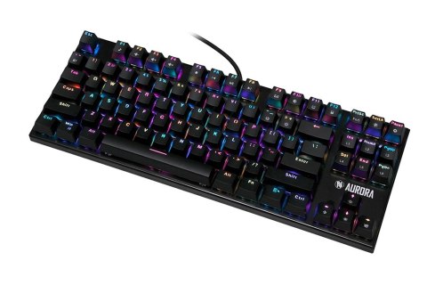 IBOX KLAWIATURA I-BOX AURORA K-2R RGB, MECHANICZNA, BLUE SWITCH, GAMING IBOX KLAWIATURA I-BOX AURORA K-2R RGB, MECHANICZNA, BLUE SWITCH, GAMING