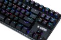IBOX KLAWIATURA I-BOX AURORA K-2R RGB, MECHANICZNA, BLUE SWITCH, GAMING