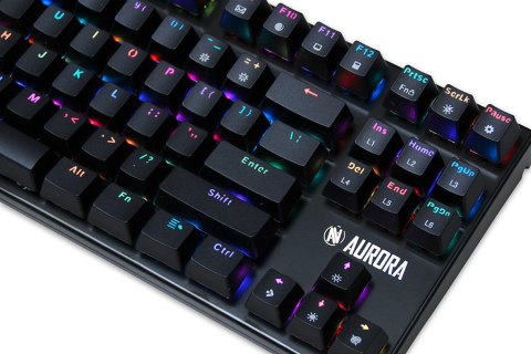 IBOX KLAWIATURA I-BOX AURORA K-2R RGB, MECHANICZNA, BLUE SWITCH, GAMING IBOX KLAWIATURA I-BOX AURORA K-2R RGB, MECHANICZNA, BLUE SWITCH, GAMING