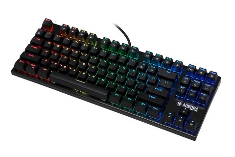 IBOX KLAWIATURA I-BOX AURORA K-2R RGB, MECHANICZNA, BLUE SWITCH, GAMING IBOX KLAWIATURA I-BOX AURORA K-2R RGB, MECHANICZNA, BLUE SWITCH, GAMING