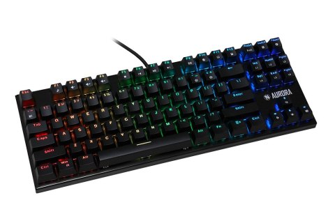 IBOX KLAWIATURA I-BOX AURORA K-2R RGB, MECHANICZNA, BLUE SWITCH, GAMING IBOX KLAWIATURA I-BOX AURORA K-2R RGB, MECHANICZNA, BLUE SWITCH, GAMING
