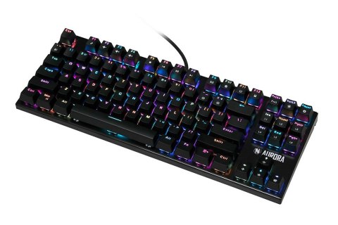IBOX KLAWIATURA I-BOX AURORA K-2R RGB, MECHANICZNA, BLUE SWITCH, GAMING IBOX KLAWIATURA I-BOX AURORA K-2R RGB, MECHANICZNA, BLUE SWITCH, GAMING