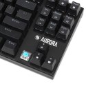 IBOX KLAWIATURA I-BOX AURORA K-2R RGB, MECHANICZNA, BLUE SWITCH, GAMING