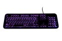 IBOX Klawiatura IBOX PULSAR IKS620 (USB 2.0; (US); kolor czarny)