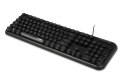 IBOX Klawiatura IBOX PULSAR IKS620 (USB 2.0; (US); kolor czarny)