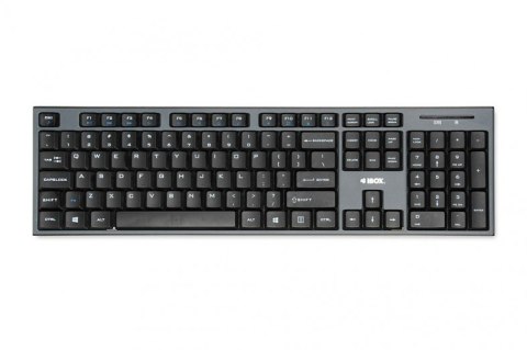 IBOX Zestaw klawiatura + mysz IBOX DESKTOP PRO KIT IKMS606W (USB 2.0; (US); kolor czarny; optyczna; 1200 DPI) IBOX Zestaw klawiatura + mysz IBOX DESKTOP PRO KIT IKMS606W (USB 2.0; (US); kolor czarny; optyczna; 1200 DPI)
