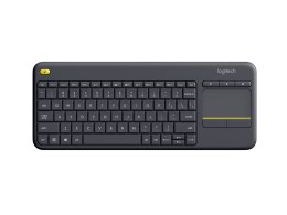 Logitech Klawiatura Logitech K400 920-007145 (USB 2.0; kolor czarny