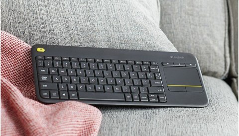 Logitech Klawiatura Logitech K400 920-007145 (USB 2.0; kolor czarny Logitech Klawiatura Logitech K400 920-007145 (USB 2.0; kolor czarny