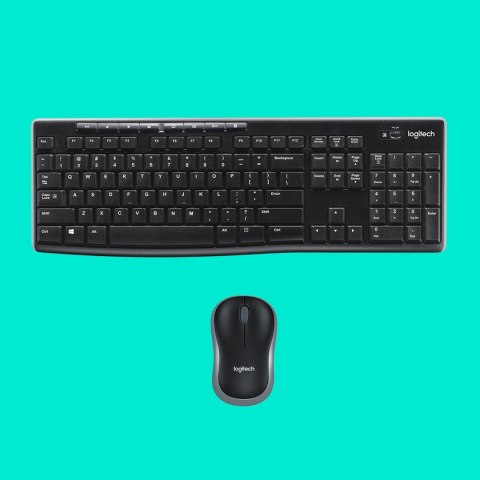 Logitech Klawiatura membranowa Logitech MK270 920-004508 (USB (Radio 2.4 GHz); kolor czarny) Logitech Klawiatura membranowa Logitech MK270 920-004508 (USB (Radio 2.4 GHz); kolor czarny)