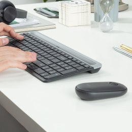Logitech Wireless Keyboard and Mouse Combo MK470 GRAPHITE