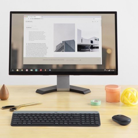 Logitech Wireless Keyboard and Mouse Combo MK470 GRAPHITE Logitech Wireless Keyboard and Mouse Combo MK470 GRAPHITE