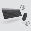 Logitech Wireless Keyboard and Mouse Combo MK470 GRAPHITE
