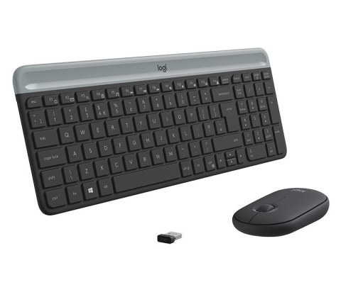 Logitech Wireless Keyboard and Mouse Combo MK470 GRAPHITE Logitech Wireless Keyboard and Mouse Combo MK470 GRAPHITE
