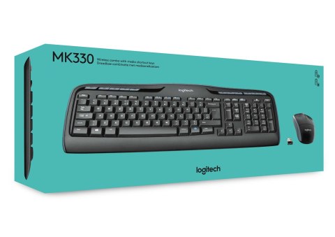 Logitech ZESTAW LOGITECH WIRELESS COMBO MK330 BEZPRZEWODOWY Logitech ZESTAW LOGITECH WIRELESS COMBO MK330 BEZPRZEWODOWY