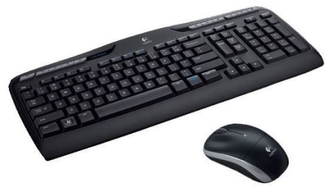 Logitech Zestaw bezprzewodowa klawiatura + mysz Logitech 920-003999 (membranowa; USB 2.0; kolor czarny; optyczna) Logitech Zestaw bezprzewodowa klawiatura + mysz Logitech 920-003999 (membranowa; USB 2.0; kolor czarny; optyczna)