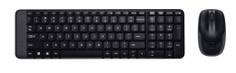 Logitech Zestaw klawiatura + mysz Logitech 920-003161 (kolor czarny)