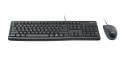 Logitech Zestaw klawiatura + mysz Logitech MK120 920-002562 (membranowa; USB 2.0; (US); kolor czarny; optyczna; 1000 DPI)