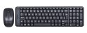 Logitech Zestaw klawiatura + mysz membranowa Logitech MK220 920-003168 (USB 2.0; kolor czarny; optyczna)