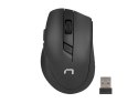 NATEC Zestaw klawiatura + mysz membranowa NATEC Stingray NZB-1440 (USB (Radio 2.4 GHz); (US); kolor czarny; optyczna; 1600 DPI, 800 DP
