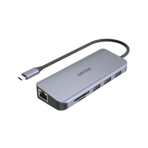 UNITEK UNITEK HUB USB-C 3XUSB 3.1, PD, HDMI, SD, VGA RJ45 UNITEK UNITEK HUB USB-C 3XUSB 3.1, PD, HDMI, SD, VGA RJ45