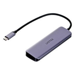 UNITEK UNITEK HUB USB-C 4XUSB 3.1 GEN1, MICROUSB, H1107A