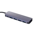 UNITEK UNITEK HUB USB-C 4XUSB 3.1 GEN1, MICROUSB, H1107A