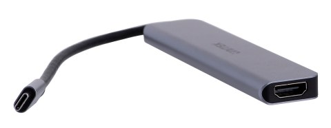 UNITEK UNITEK HUB USB-C 7W1, HDMI 4K, PD 100W, 5GBPS, ALU UNITEK UNITEK HUB USB-C 7W1, HDMI 4K, PD 100W, 5GBPS, ALU