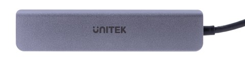 UNITEK UNITEK HUB USB-C 7W1, HDMI 4K, PD 100W, 5GBPS, ALU UNITEK UNITEK HUB USB-C 7W1, HDMI 4K, PD 100W, 5GBPS, ALU