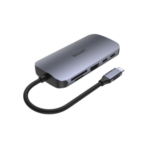 UNITEK UNITEK HUB USB-C N9+, USB-C, HDMI, PD 100W, SD UNITEK UNITEK HUB USB-C N9+, USB-C, HDMI, PD 100W, SD