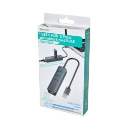 VAKOSS VAKOSS HUB USB 3.0 ETHERNET TC-4502X