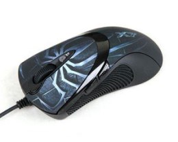 A4 TECH Mysz komputerowa A4 TECH Evo XGame Laser Oscar X747 Brown Fire A4TMYS29980 (laserowa; 3600 DPI; kolor brązowy)