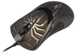 A4 TECH Mysz komputerowa A4 TECH Evo XGame Laser Oscar X747 Brown Fire A4TMYS29980 (laserowa; 3600 DPI; kolor brązowy)