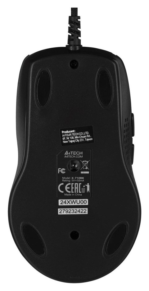 A4 TECH Mysz komputerowa A4 TECH Opto Oscar X710 A4TMYS27923 (optyczna; 2000 DPI; kolor czarny) A4 TECH Mysz komputerowa A4 TECH Opto Oscar X710 A4TMYS27923 (optyczna; 2000 DPI; kolor czarny)